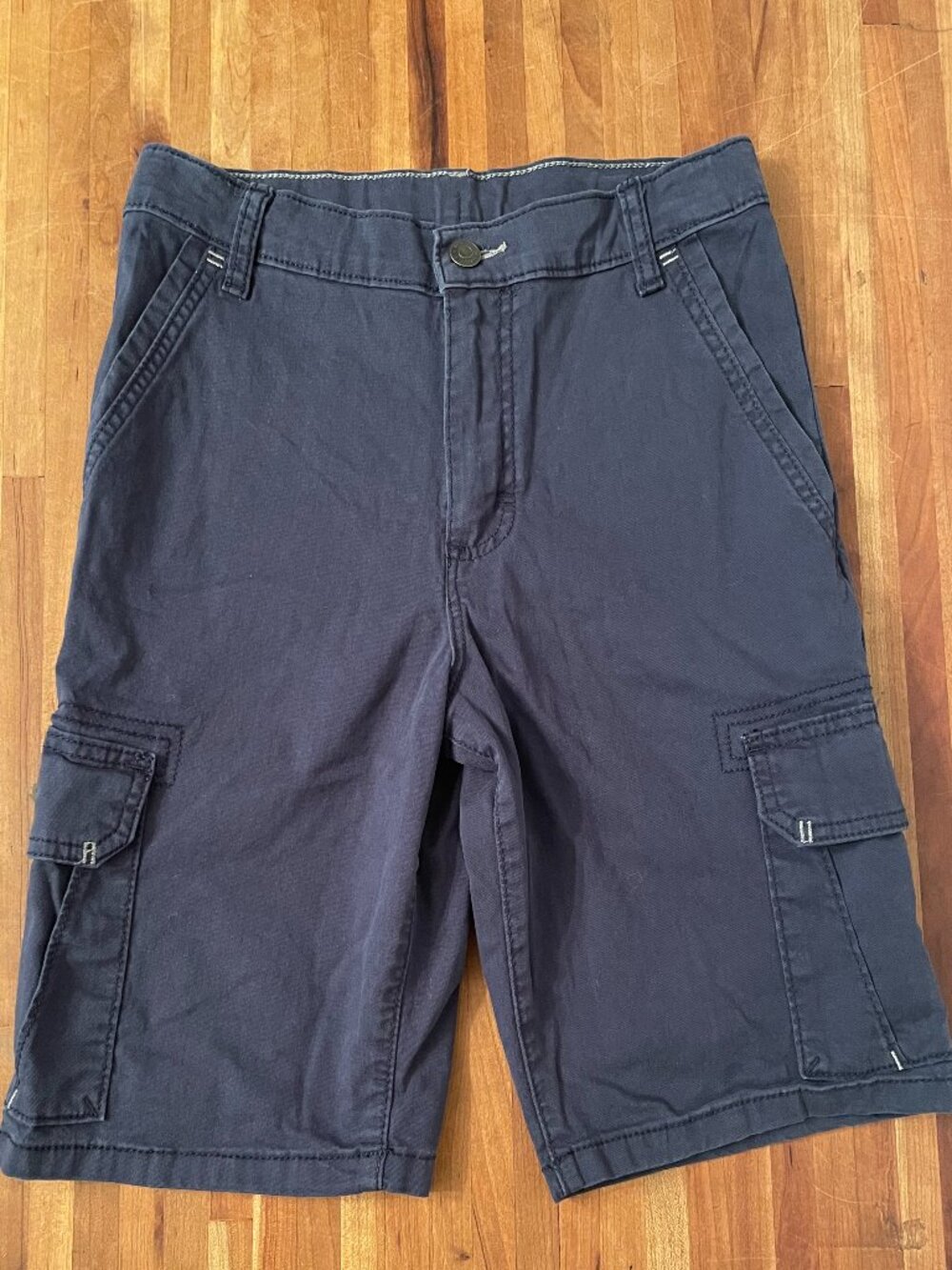 Wrangler Shorts Blue Youth Size 14